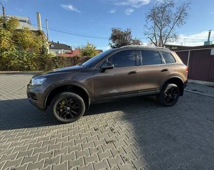 Коричневый Фольксваген Туарег, объемом двигателя 2.97 л и пробегом 240 тыс. км за 18000 $, фото 3 на Automoto.ua