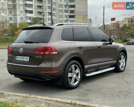 Коричневый Фольксваген Туарег, объемом двигателя 2.97 л и пробегом 280 тыс. км за 19900 $, фото 4 на Automoto.ua