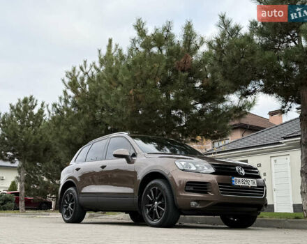 Коричневый Фольксваген Туарег, объемом двигателя 2.97 л и пробегом 239 тыс. км за 17500 $, фото 3 на Automoto.ua