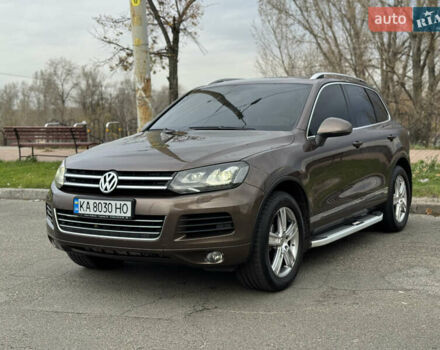 Коричневый Фольксваген Туарег, объемом двигателя 2.97 л и пробегом 280 тыс. км за 19900 $, фото 1 на Automoto.ua