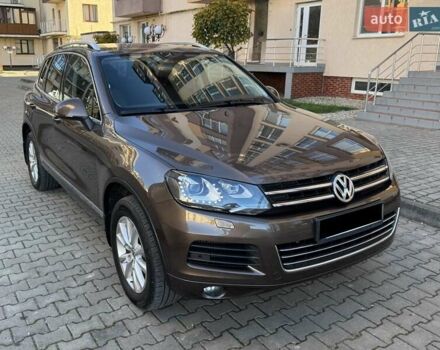 Коричневый Фольксваген Туарег, объемом двигателя 2.97 л и пробегом 208 тыс. км за 19800 $, фото 5 на Automoto.ua