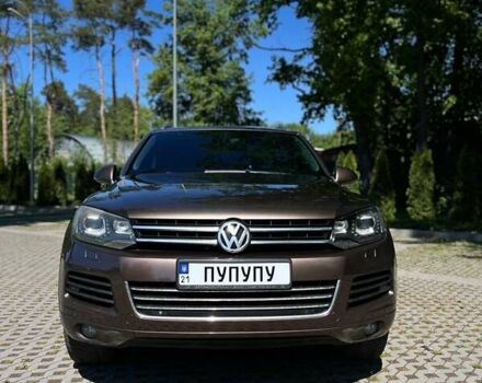 Коричневий Фольксваген Туарег, об'ємом двигуна 2.97 л та пробігом 190 тис. км за 24200 $, фото 1 на Automoto.ua