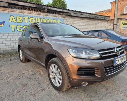 Коричневый Фольксваген Туарег, объемом двигателя 3 л и пробегом 265 тыс. км за 20000 $, фото 1 на Automoto.ua