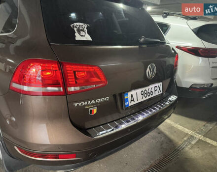 Коричневый Фольксваген Туарег, объемом двигателя 2.97 л и пробегом 273 тыс. км за 20000 $, фото 51 на Automoto.ua