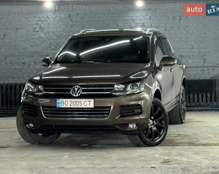 Коричневый Фольксваген Туарег, объемом двигателя 2.97 л и пробегом 300 тыс. км за 21300 $, фото 7 на Automoto.ua