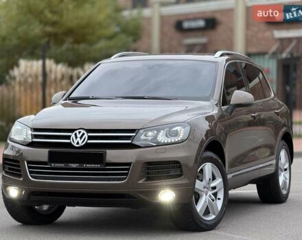 Коричневый Фольксваген Туарег, объемом двигателя 2.97 л и пробегом 144 тыс. км за 28500 $, фото 10 на Automoto.ua