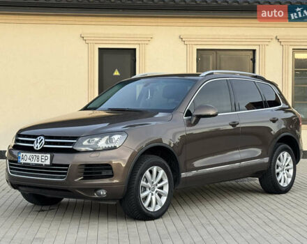 Коричневый Фольксваген Туарег, объемом двигателя 2.97 л и пробегом 292 тыс. км за 20500 $, фото 1 на Automoto.ua