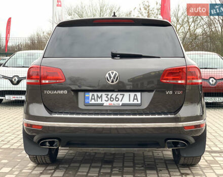 Коричневый Фольксваген Туарег, объемом двигателя 3 л и пробегом 227 тыс. км за 23855 $, фото 17 на Automoto.ua