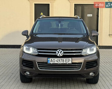 Коричневый Фольксваген Туарег, объемом двигателя 2.97 л и пробегом 292 тыс. км за 20500 $, фото 3 на Automoto.ua