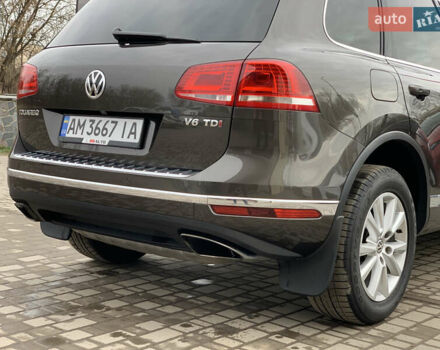 Коричневый Фольксваген Туарег, объемом двигателя 3 л и пробегом 227 тыс. км за 23855 $, фото 22 на Automoto.ua