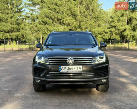 Коричневый Фольксваген Туарег, объемом двигателя 3 л и пробегом 227 тыс. км за 24450 $, фото 8 на Automoto.ua