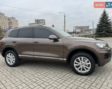 Коричневый Фольксваген Туарег, объемом двигателя 3 л и пробегом 191 тыс. км за 18000 $, фото 18 на Automoto.ua