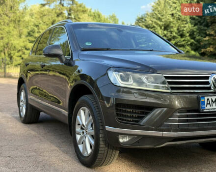 Коричневый Фольксваген Туарег, объемом двигателя 3 л и пробегом 227 тыс. км за 24450 $, фото 18 на Automoto.ua