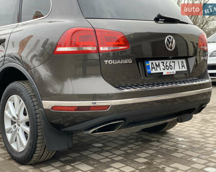 Коричневый Фольксваген Туарег, объемом двигателя 3 л и пробегом 227 тыс. км за 23855 $, фото 21 на Automoto.ua