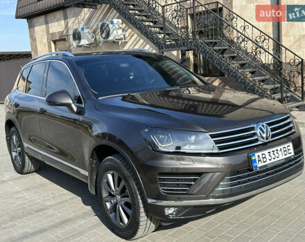 Коричневый Фольксваген Туарег, объемом двигателя 2.97 л и пробегом 185 тыс. км за 26500 $, фото 4 на Automoto.ua