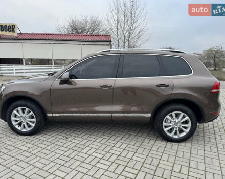 Коричневый Фольксваген Туарег, объемом двигателя 3 л и пробегом 191 тыс. км за 18000 $, фото 11 на Automoto.ua