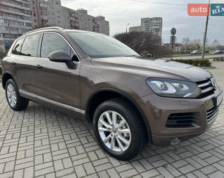 Коричневый Фольксваген Туарег, объемом двигателя 3 л и пробегом 191 тыс. км за 18000 $, фото 7 на Automoto.ua
