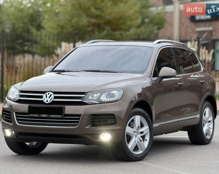 Коричневый Фольксваген Туарег, объемом двигателя 2.97 л и пробегом 144 тыс. км за 28500 $, фото 11 на Automoto.ua