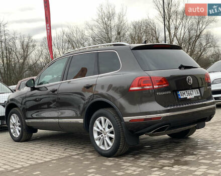 Коричневый Фольксваген Туарег, объемом двигателя 3 л и пробегом 227 тыс. км за 23855 $, фото 18 на Automoto.ua