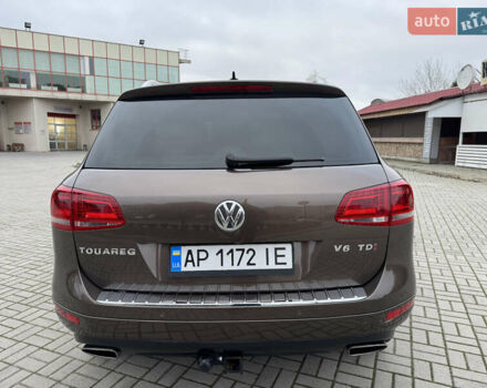 Коричневый Фольксваген Туарег, объемом двигателя 3 л и пробегом 191 тыс. км за 18000 $, фото 14 на Automoto.ua