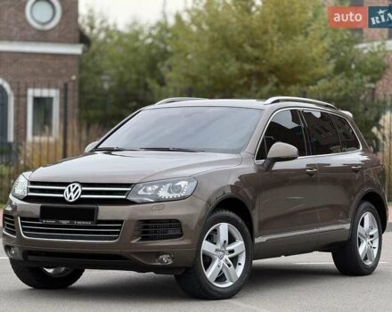 Коричневый Фольксваген Туарег, объемом двигателя 2.97 л и пробегом 144 тыс. км за 28500 $, фото 4 на Automoto.ua