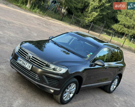 Коричневый Фольксваген Туарег, объемом двигателя 3 л и пробегом 227 тыс. км за 24450 $, фото 11 на Automoto.ua