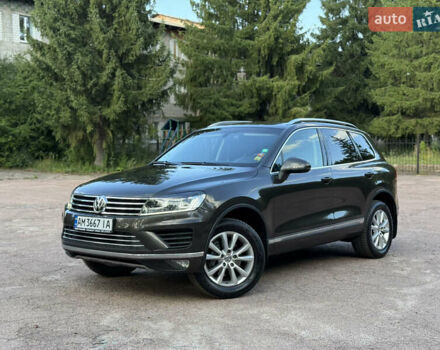 Коричневый Фольксваген Туарег, объемом двигателя 3 л и пробегом 227 тыс. км за 24450 $, фото 1 на Automoto.ua