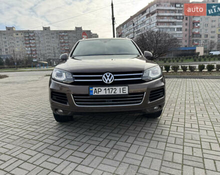 Коричневый Фольксваген Туарег, объемом двигателя 3 л и пробегом 191 тыс. км за 18000 $, фото 4 на Automoto.ua