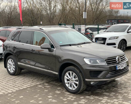 Коричневый Фольксваген Туарег, объемом двигателя 3 л и пробегом 227 тыс. км за 23855 $, фото 6 на Automoto.ua