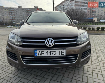 Коричневый Фольксваген Туарег, объемом двигателя 3 л и пробегом 191 тыс. км за 18000 $, фото 3 на Automoto.ua