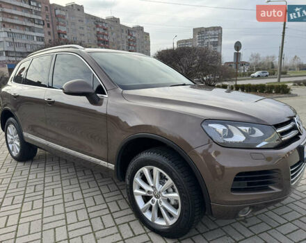 Коричневый Фольксваген Туарег, объемом двигателя 3 л и пробегом 191 тыс. км за 18000 $, фото 8 на Automoto.ua