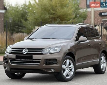 Коричневый Фольксваген Туарег, объемом двигателя 2.97 л и пробегом 144 тыс. км за 28500 $, фото 3 на Automoto.ua