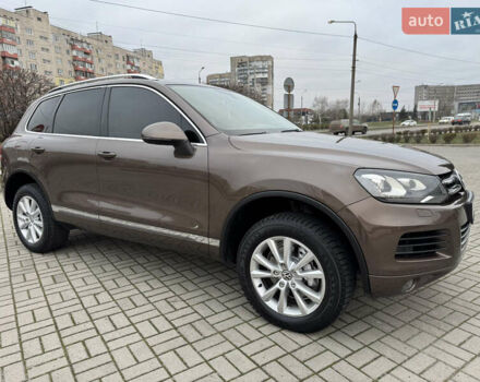 Коричневый Фольксваген Туарег, объемом двигателя 3 л и пробегом 191 тыс. км за 18000 $, фото 19 на Automoto.ua