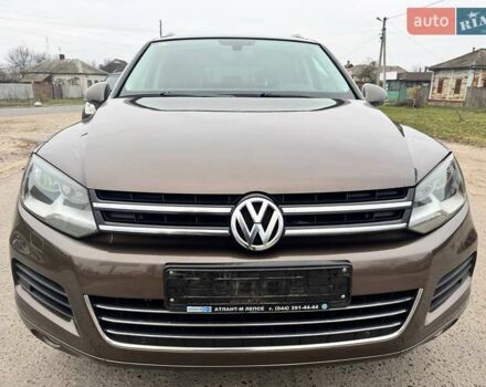 Коричневый Фольксваген Туарег, объемом двигателя 2.97 л и пробегом 190 тыс. км за 15980 $, фото 8 на Automoto.ua