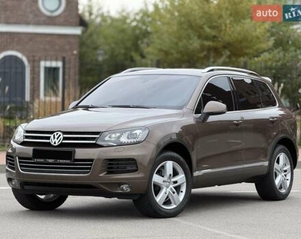 Коричневый Фольксваген Туарег, объемом двигателя 2.97 л и пробегом 144 тыс. км за 28500 $, фото 7 на Automoto.ua