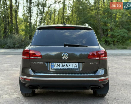 Коричневый Фольксваген Туарег, объемом двигателя 3 л и пробегом 227 тыс. км за 24450 $, фото 4 на Automoto.ua