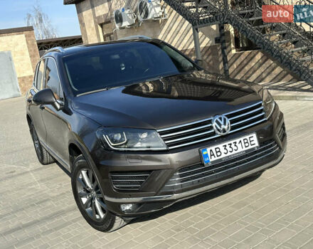 Коричневый Фольксваген Туарег, объемом двигателя 2.97 л и пробегом 185 тыс. км за 26500 $, фото 1 на Automoto.ua