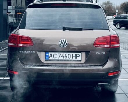 Коричневый Фольксваген Туарег, объемом двигателя 3 л и пробегом 217 тыс. км за 22000 $, фото 5 на Automoto.ua