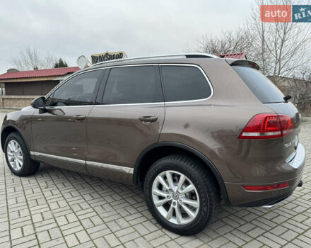 Коричневый Фольксваген Туарег, объемом двигателя 3 л и пробегом 191 тыс. км за 18000 $, фото 12 на Automoto.ua