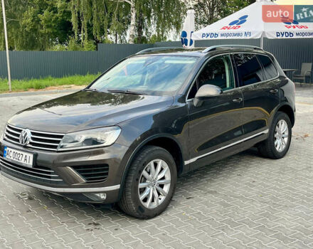 Коричневый Фольксваген Туарег, объемом двигателя 3 л и пробегом 274 тыс. км за 21500 $, фото 28 на Automoto.ua