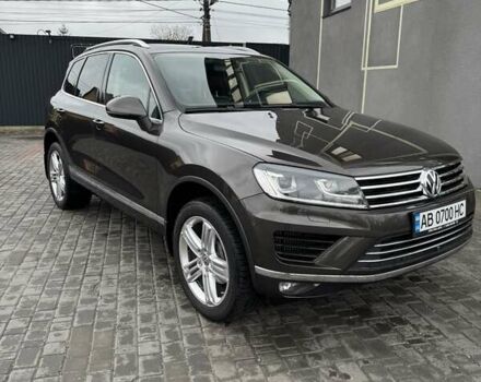 Коричневый Фольксваген Туарег, объемом двигателя 3 л и пробегом 160 тыс. км за 28300 $, фото 7 на Automoto.ua