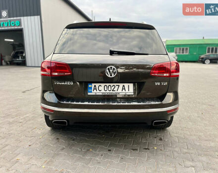 Коричневый Фольксваген Туарег, объемом двигателя 3 л и пробегом 274 тыс. км за 21500 $, фото 19 на Automoto.ua