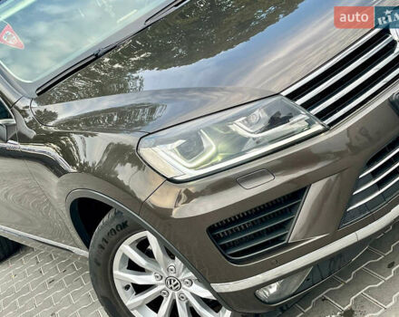 Коричневый Фольксваген Туарег, объемом двигателя 3 л и пробегом 274 тыс. км за 21500 $, фото 7 на Automoto.ua