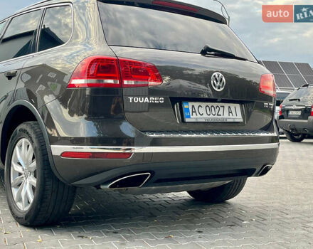 Коричневый Фольксваген Туарег, объемом двигателя 3 л и пробегом 274 тыс. км за 21500 $, фото 25 на Automoto.ua