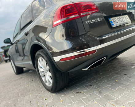 Коричневый Фольксваген Туарег, объемом двигателя 3 л и пробегом 274 тыс. км за 21500 $, фото 17 на Automoto.ua