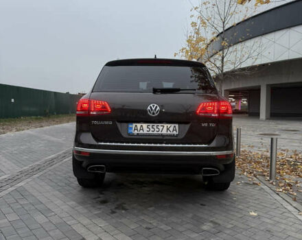 Коричневый Фольксваген Туарег, объемом двигателя 2.97 л и пробегом 136 тыс. км за 34000 $, фото 6 на Automoto.ua