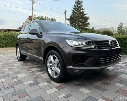 Коричневый Фольксваген Туарег, объемом двигателя 3 л и пробегом 120 тыс. км за 20500 $, фото 4 на Automoto.ua