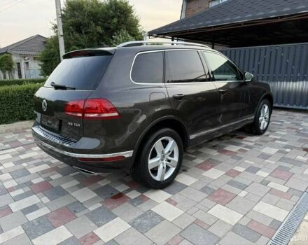 Коричневый Фольксваген Туарег, объемом двигателя 3 л и пробегом 120 тыс. км за 20500 $, фото 5 на Automoto.ua