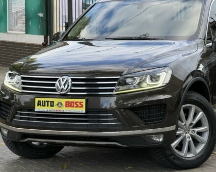 Коричневый Фольксваген Туарег, объемом двигателя 3 л и пробегом 152 тыс. км за 29999 $, фото 2 на Automoto.ua