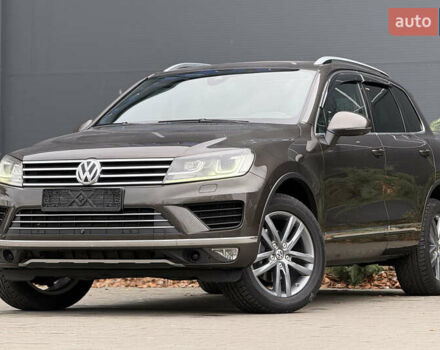 Коричневый Фольксваген Туарег, объемом двигателя 2.97 л и пробегом 248 тыс. км за 28900 $, фото 3 на Automoto.ua